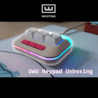 Wooting UwU Magnetic Switch Gaming Keyboard Custom Programming RGB Hot Swap Mini Keyboard Low Latency Pc Gamer Accessories Mac