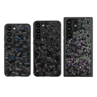 Back Cover Forged Carbon Fiber Ultra Hybrid Designed for Samsung Galaxy S21/S21Plus/S21Ultra/S20/S20Plus/S22/S23/S24/S24Plus