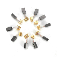 แปรงคาร์บอน 10 ชิ้น ขนาด 6.4x7.9x12.5 มม. สำหรับ CD105 CD110 CD115 และ KG900