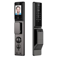 New home security door fingerprint lock Tuya face fingerprint intelligent door lock