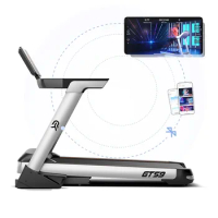 2023 New Design Commercial Treadmill Electric Motorized Running Machine with Free APP Foldable Fitness Walkingpad Cadio