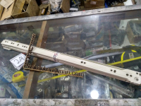 rel laci putih huben panjang 50 cm roda selorokan laci rolling