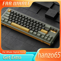 Shurikey Hanzo65 Bluetooth Mechanical Keyboard Dual Mode Custom Retro Style 65key Keyboard For Win/Mac/Ios/Android Computer