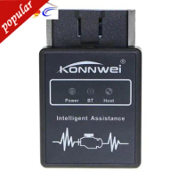 KW912 ELM327 Elm 327 Bluetooth OBD2 Scanner For Android Phone Read Clear Error Engine Code Reader OBD II Diagnostic Tool