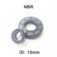 NBR Skeleton Oil Seal ID 10mm Rubber Shaft Oil Seal TG/TC-10*16/17/18/19/20/21/22/23/24/25/26/27/28/30/35*5/6/7/8/10mm