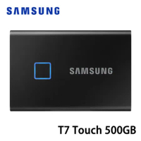 三星 T7 TOUCH SSD 口袋迷你外接式固態硬碟 黑 500G MU-PC500K/WW
