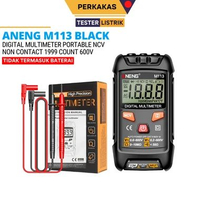 Multimeter Digital Portabel ANENG M113 Dengan Sensor NCV Non Contact 1999 Count 600V AC/CD