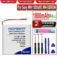 HSABAT 1800mAh SP 624038 LIS1662HNPC Battery for Sony WH-1000xM3 WH-1000MX4 WH-CH710N/B WH-XB900 WH-XB900N