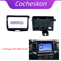 9 Inch Car Frame Fascia Adapter Canbus Box Decoder For Android Radio Dash Fitting Panel Kit Ford Ranger 2015-2020 Low End
