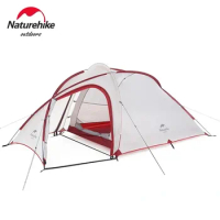 Naturehike Camping Tent 3 4 Person Tent Ultralight Portable Tent Waterproof Hiking Tent Hiby Series Family Outdoor Camping Tent