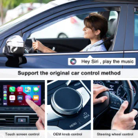 Wireless CarPlay Adapter For Android/Apple Wired toWireless Carplay Dongle Plug And Play USB Connection Auto Car Adapter WithUSB