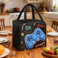 New 3D Children's Lunch Box Bag, Thickened Insulation Fresh keeping Refrigerated Lunch Bag, Bag X7O8