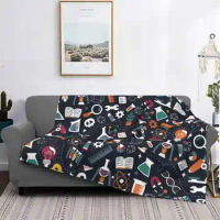 Amazing Science Super Warm Soft Blankets Throw On Sofa / Bed / Travel Amazing Science Science Maths Physics Chemistry Biology
