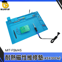 博士特汽修 工作台 手機拆屏 歸位整理 隔熱桌墊 MIT-FSM45 置物架 耐高溫 隔熱墊