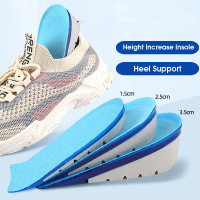 High Quality TPE Heightened Insole Height Increase Half Shoes Pad Men Women Silicone Gel Invisible G