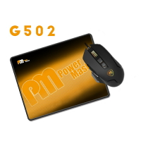 【最高折200+跨店點數22%回饋】Power Master 亞碩 G502 滑鼠+鼠墊 電競滑鼠組