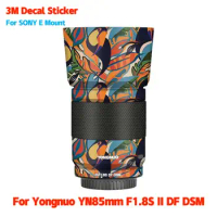 YN85mm F1.8S II DF DSM Anti-Scratch Lens Sticker Protective Film Body Skin For Yongnuo YN85mm F1.8S II DF DSM For SONY E Mount