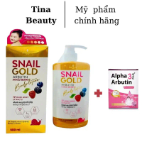 Kem Body Snail Gold Arbutin Mixed Berry Body Lotion 500ml Thái Lan