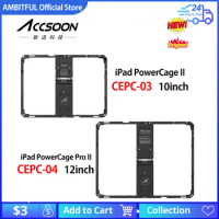 Accsoon Seemo CEPC-03/CEPC-04 Ipad Protective Cage For iPad-Gen 5 6 7 8 9 10 iPad Air Gen 3 4 5 iPad Pro 9.7/10.5 /11/12.9 inch