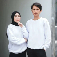 sweater basic putih polos babytery