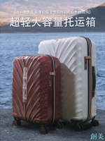 超輕1.9KG日本hinomoto鋁纖維擴容28寸旅行拉桿箱男24行李箱20女-創美