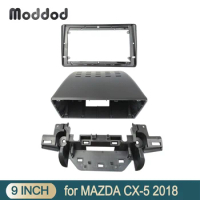 9 INCH Radio Frame for MAZDA CX-5 2018 Dash Mount Trim Kit Installation Android Player Fascia Adapter Cover Stereo Face Plate