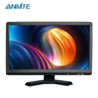 Anmite 15.6" IPS 1920 ×1080 Computer Monitor Led Technology PC HDMI VGA
