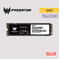宏碁ACER Predator GM7 4TB M.2 PCIe Gen4x4 SSD固態硬碟