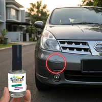 Kurumapaint Grey Metallic K21 Cat Oles Mobil Warna Abu-abu Metallik Penghilang Baret Mobil Untuk Liv