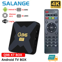 Q96 X7 Smart TV Box Android 10.0 1GB 8GB 4K HD H.265 Media Player TV Box Android 3D Play Store Very Fast 1080P Set Top Box