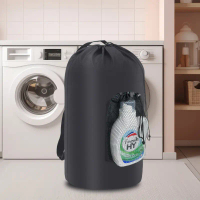 95L Large Capacity Laundry Bag Adjustable Backpack Travel Laundry Bag Outdoor Camping Portable Cloth