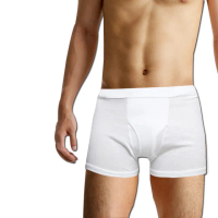 【BVD】3件組100%純棉優質平口四角褲(尺寸M-XXL可選)