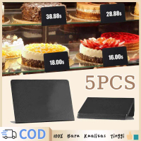 10pcs Blackboard Kecil Papan Kapur Menu Cafe Mini Chalkboard Papan Tulis Kapur Food Buffet Mini