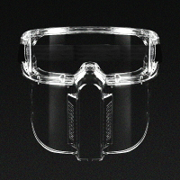 面罩 電焊面罩 高透明防護面罩透明高清全臉頭罩不起霧防霧防粉塵防花粉頭罩電焊『my6076』