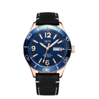 Switzerland I&amp;W 2021 New Men's Wrist Watches SEIKO Movement Mechanical Watch Calendar luminous Sapphire 10bar Sport Watches Men