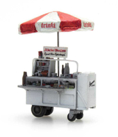 Mini 現貨 Artitec 387.289 HO規 Buffet cart Trinkt 自助餐車