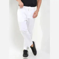 Giordano Men's Linen Cotton Pants 0112520201 2XL Signature White