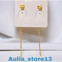 Anting tusuk jarum titanium karakter micky mouse