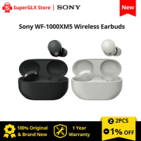 Sony WF-1000XM5 Wireless Noise Cancelling Earbuds Bluetooth In-Ear Headphones with Microphone IPX4 For iOS &amp; Android Smartphone