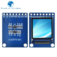 TZT 0.85 Inch 0.85" Color TFT Display Module HD IPS LCD LED Screen 128X128 SPI Interface ST7735 Controller For Arduino