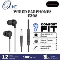 OLIKE WIRED EARPHONES E30S GARANSI RESMI WHITE