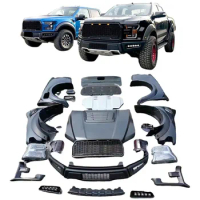 Automotive parts Front car bumpers body kit for Ford ranger 2012-2021 T6 T7 T8 upgrade Raptor F150
