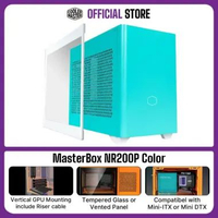 Cooler Master MasterBox NR200P Color Mini ITX PC Case Cyan