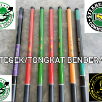Joran Tegek Pancing Tongkat Bendera Sholawat miniflag panjang 720 630 540 450 360 300