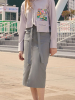 กระโปรงผู้หญิงCarlyn-เทา