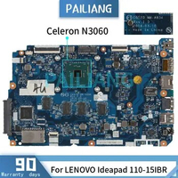 Mainboard For LENOVO Ideapad 110-15IBR Celeron N3060 Laptop motherboard NM-A804 SR2KN DDR3 Tested OK