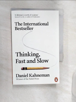 【書寶二手書T1／哲學_R1X】Thinking, Fast and Slow_Daniel Kahneman