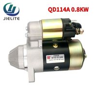 เครื่องสตาร์ท1.2KW QD124A QD114A 0.8KW 12V เหมาะสำหรับเครื่องยนต์ดีเซลระบายความร้อนด้วยอากาศ170F 178