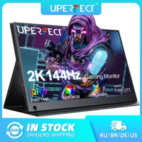 UPERFECT 2K 144Hz Portable Gaming Monitor 17.3 Inch HDR FreeSync HDMI Type C Second Screen For Laptop PC Mac Phone Game Console