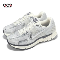 Nike 休閒鞋 Wmns Zoom Vomero 5 女鞋 男鞋 白灰 液態銀 復古 FD0884-025